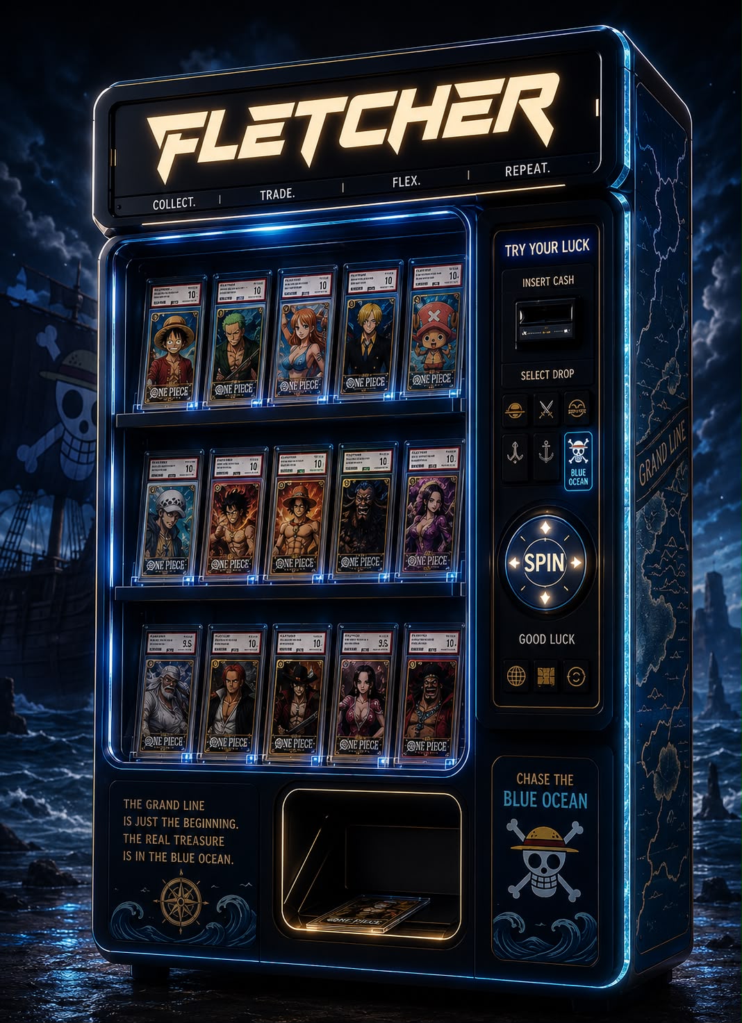 One Piece Ocean Blue Pack